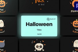 Halloween Titles for Premiere Pro Vol. 03 48477123