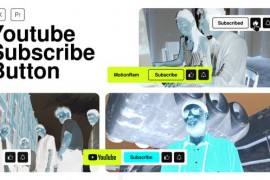 Subscribe Button Youtube - Premiere Pro 43640384