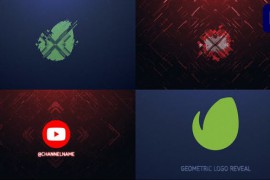 Abstract Geometric Logo Reveal for Premiere Pro 43858186