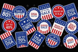 USA Stickers Animated Overlays 52321703