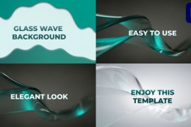 Glass Wave Backgrounds for Premiere Pro 45374199