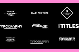 Typography Titles Text 45714421