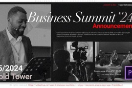 Business Summit Announcement 51645245