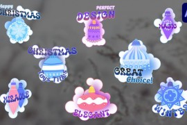 Christmas Toys Titles for After Effects 49481709