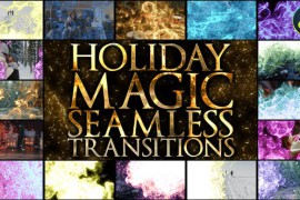Holiday Magic Seamless Transitions for DaVinci Resolve 42679429
