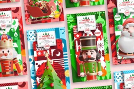 3D Christmas Greeting Stories 49528301