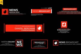 News Lower Thirds V.5 50230871