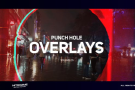 Punch Hole Overlays Vol. 05 for DaVinci Resolve 49438105