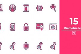 Biometric Icon After Effects 50087723