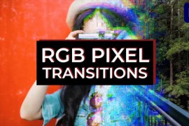 RGB Pixel Transitions for Premiere Pro 46009296