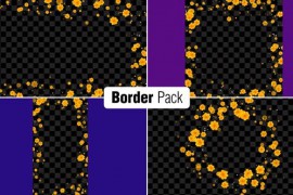 Flowers Border Pack 47493902