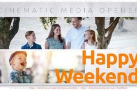 Happy Weekend - Cinematic Media Opener 51375699