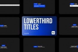 Lowerthird Titles 06 for After Effects 44311616