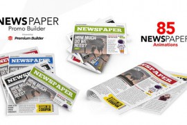 Newspaper Promo Builder 46684542