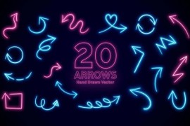 Neon Arrows 49411103