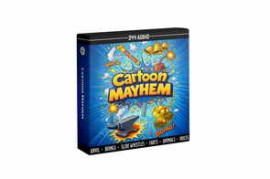 344 Audio Cartoon Mayhem Mini Library WAV