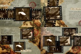 Vintage Documentary Timeline Slideshow Template 51118150
