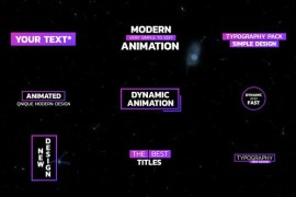 Minimal Titles and Gradient | FCPX & Apple Motion 46998399