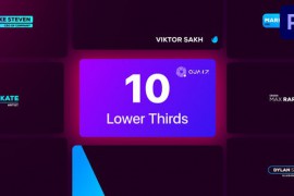Lower Thrids for Premiere Pro Vol. 03 44841006