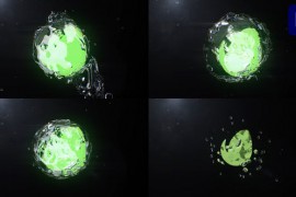 Water Sphere Logo for Premiere Pro 48239190