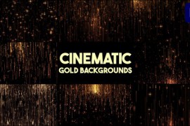 Cinematic Gold Backgrounds for Premiere Pro 51776166