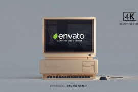 Old Computer Mockup 50963487