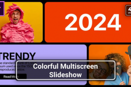 Multiscreen Slideshow Beautiful MOGRT for Premier Pro 50500470