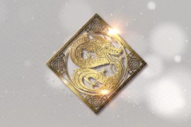 Chinese Astrological Sign Year Of The Dragon Icon Decoration 48612597