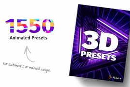 AEJuice 3D Animation Presets