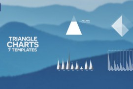 7 Triangle Charts | Infographics Pack 45654899