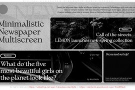 Digital Newspaper Cinematic Media Opener 47997932