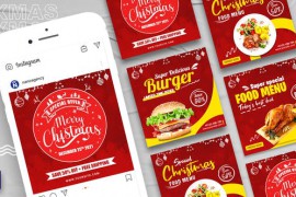 Merry Christmas Sale Banner Template For Premiere Pro 41954571