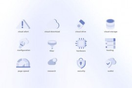 Cloud Computing - Flat Icons 49187261