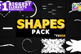 Cartoon Shapes Pack | FCPX 25420627