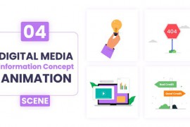 Digital media information Illustration Animation 52777673