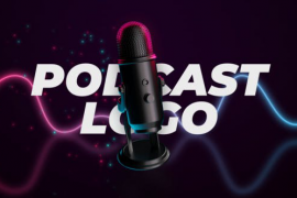 Podcast Microphone Logo Reveal 50894748