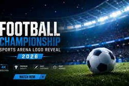 Free Download:Vertical Football Championship Sports Arena Logo Reveal 2026 63761242