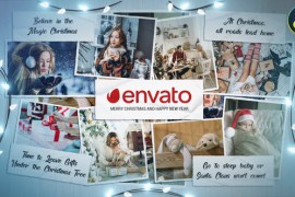 Christmas Cards Slideshow for DaVinci Resolve 42180244