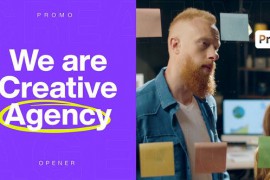 Creative Agency Promo Opener | MOGRT 52401430