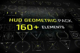 HUD Elements Geometric Pack For Premiere Pro 44209998