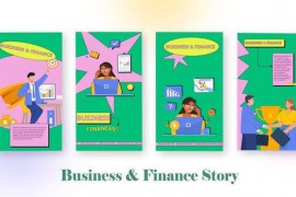 Business And Finance Instagram Story Premiere Pro Template 44601586