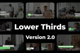 Lower Thirds 2.0 | FCPX & Apple Motion 42760369