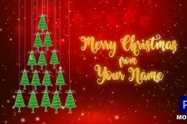 Merry Christmas Greetings MOGRT 41942648