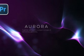 Aurora Inspiring Titles | Premiere Pro 52738123
