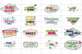 90s Retro Titles | AE 45046497