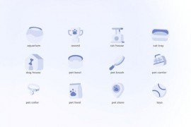 Pet - Flat Icons 49203316