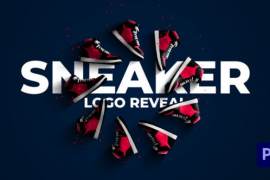 Sneaker Shoes Logo Reveal 51827593