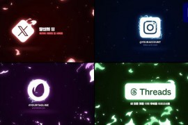 Flash FX Logo Pack | Premiere Pro MOGRT 48311213