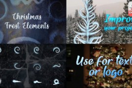 Winter Frost Elements | Motion Graphics Pack 40819714