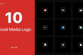 Social Media Logo for Premiere Pro Vol. 04 45508987